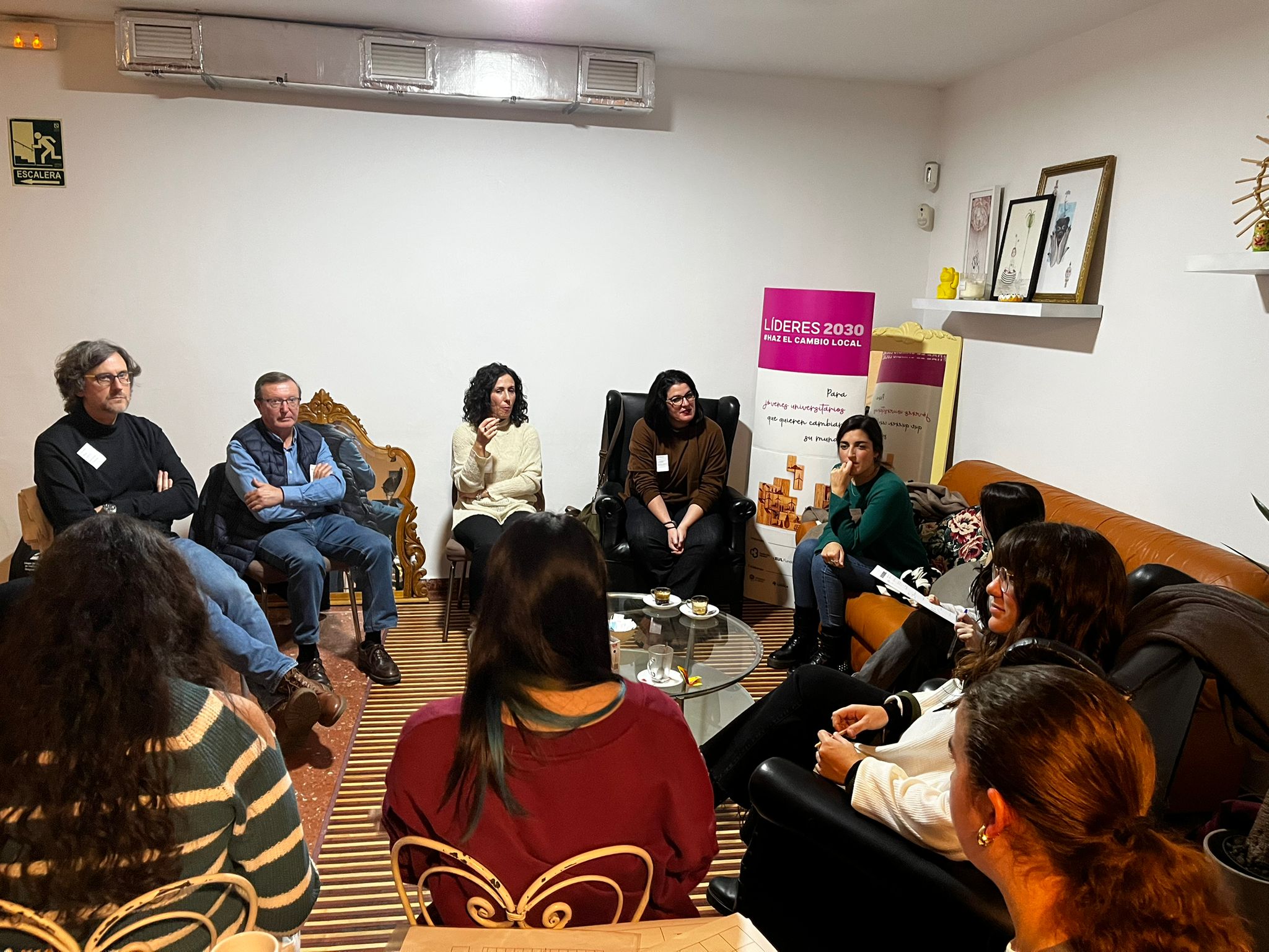 Sesión con expertos del programa Líderes 2030